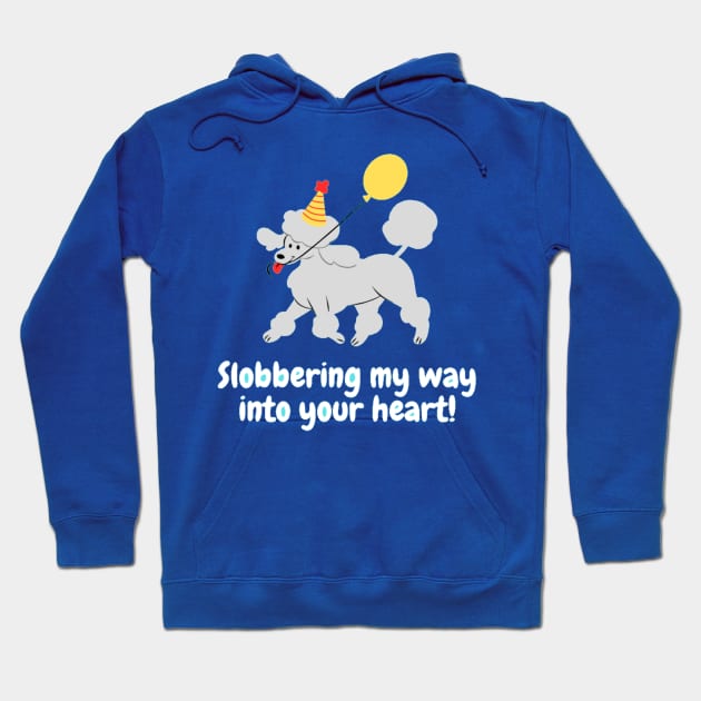 Slobbering my way into your heart! Hoodie by Nour